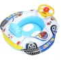 IVY flotador asiento hinchable para bebé 62×44×25 cm diseño de coche con volante boya de agua para niños pequeños multicolor