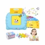 Juguete de aprendizaje de idiomas Kiddyz con tarjetas 112 uds. reconocimiento y pronunciación de palabras en inglés