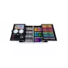 iLike Set de papelería y arte para niños 145 piezas kit creativo de dibujo estuche azul Kiddyz KIDD-ART-145B-BL