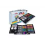 iLike Set de papelería y arte para niños 145 piezas kit creativo de dibujo estuche azul Kiddyz KIDD-ART-145B-BL