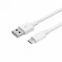 Samsung cable de datos y carga universal USB 2.0 a USB-C 3.1 Qualcomm 1,5 m (OEM) Blanco