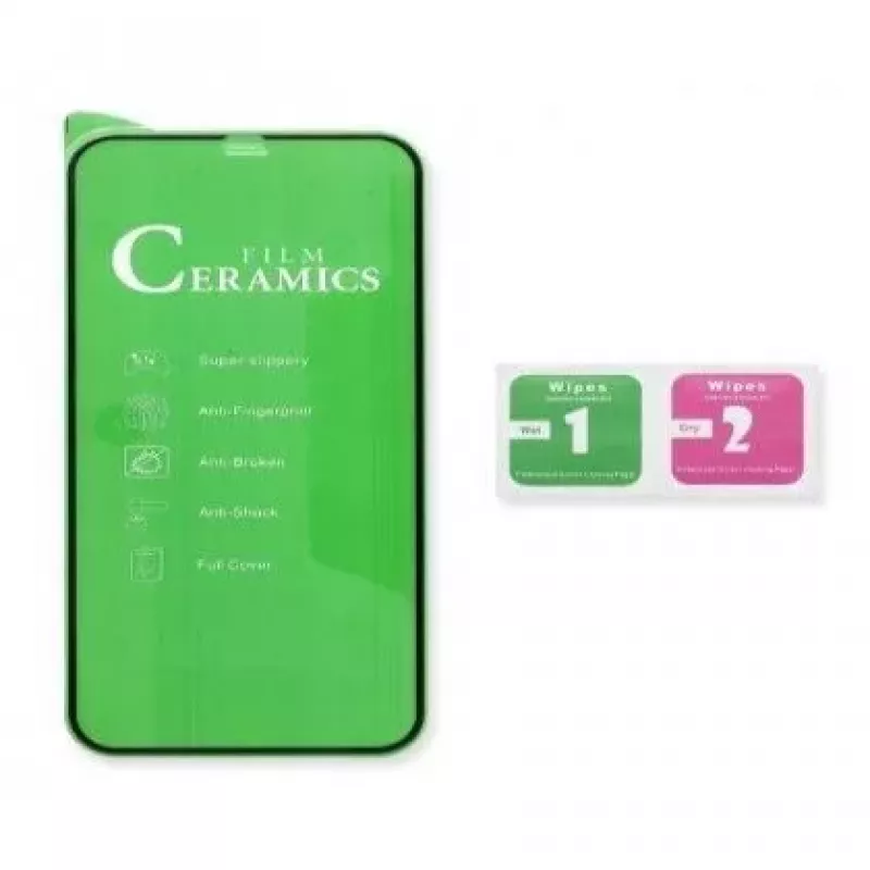 TakeMe Protector de pantalla de cristal cerámico duro de superficie completa para Apple iPhone 11 Pro Max / iPhone XS Max