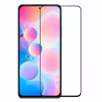 TAKEME Protector de pantalla de cristal cerámico duro de superficie completa para Xiaomi Mi 11i / Poco F3 / Redmi K40 - dureza 9H, brillante transparente, 0,3 mm