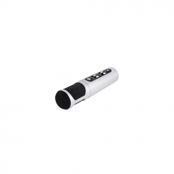 iWear M85 micrófono de karaoke con altavoces y grabación para niños y adultos, efectos divertidos, Micro SD, USB, Bluetooth