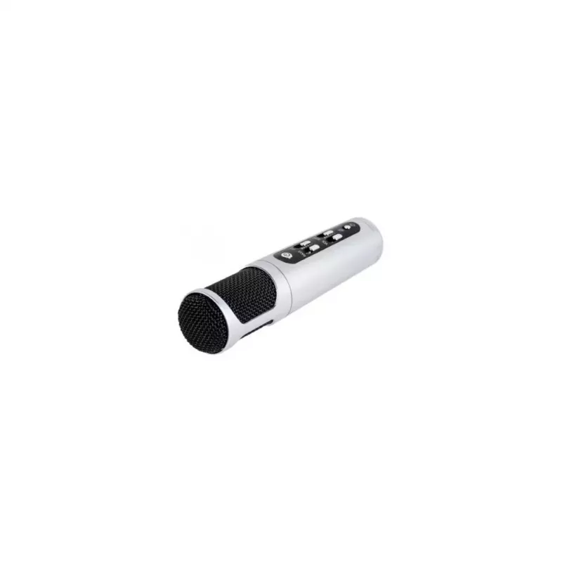 iWear M85 micrófono de karaoke con altavoces y grabación para niños y adultos, efectos divertidos, Micro SD, USB, Bluetooth