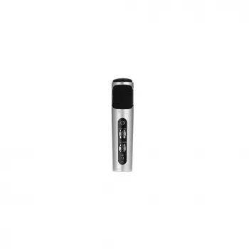 iWear M85 micrófono de karaoke con altavoces y grabación para niños y adultos, efectos divertidos, Micro SD, USB, Bluetooth