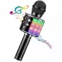 iWear M85 micrófono de karaoke con altavoz, Bluetooth, grabación, Micro SD, USB