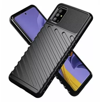 iLike Funda de silicona TPU para Samsung Galaxy S21 FE (G990B) Negro