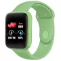 iWear M7 reloj inteligente Smart & Fit con pantalla táctil completa de 1,3 pulgadas IPS, control multimedia, frecuencia cardíaca, presión arterial, redes sociales Verde