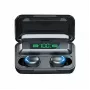 WoW 5C Sport & Leisure Super-Fit auriculares estéreo TWS Bluetooth 5.1 con micrófono HD estuche de carga LED USB