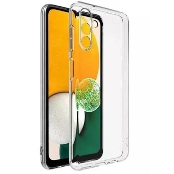 iLike Funda de silicona ultrafina de 0,3 mm para Samsung Galaxy A13 5G (A136U) / A04s (A047F) transparente
