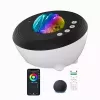 Elight J1 Proyector aurora con sonidos ambientales y altavoz Bluetooth, control por app Smart Wi-Fi Bluetooth, blanco