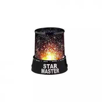 Elight STM Star Master Proyector de cielo estrellado de doble modo con 4x AA / cable USB alimentación negro