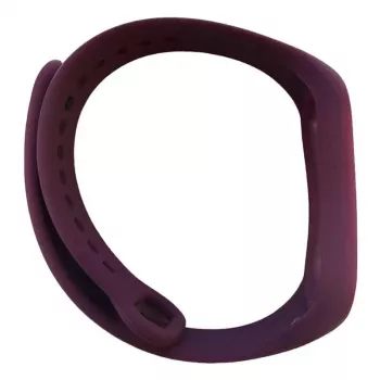 iLike Correa de silicona para Xiaomi Mi Band 5 / 6 / 7 (18x250mm) morado