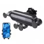 WoW O4 Octopus Soporte para smartphone con fijación automática por gravedad de 4 puntos para rejilla de ventilación del coche (6.5 máx) negro