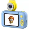 CP FL1 Cámara de fotos y vídeo infantil HD 1080p con objetivo plegable y ranura para tarjeta MicroSD, 2 pantallas LCD en color