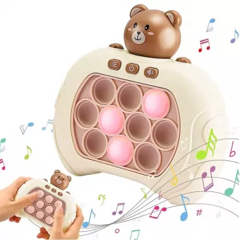 GameBox J319-2 Juego Pop It infantil de 200 niveles para el desarrollo de la memoria y los reflejos (3 años+)