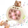 GameBox J319-2 Juego Pop It infantil de 200 niveles para el desarrollo de la memoria y los reflejos (3 años+)