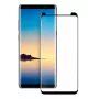 Evelatus Protector de pantalla de cristal templado 3D compatible con funda para Samsung Galaxy Note 8 N950 (pegamento en bordes) - ultra transparente