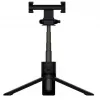 EVELATUS Selfie Stick Trípode SST01 con mando a distancia inalámbrico, negro