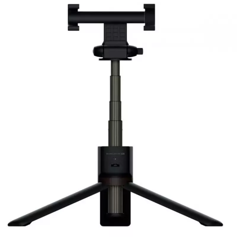 EVELATUS Selfie Stick Trípode SST01 con mando a distancia inalámbrico, negro