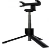 EVELATUS Selfie Stick Trípode SST01 con mando a distancia inalámbrico, negro