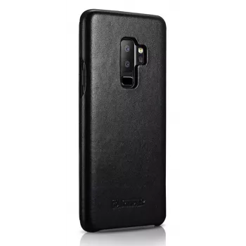 Evelatus Funda de piel para Samsung Galaxy S9 negra