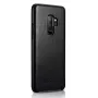 Evelatus Funda de piel para Samsung Galaxy S9 negra