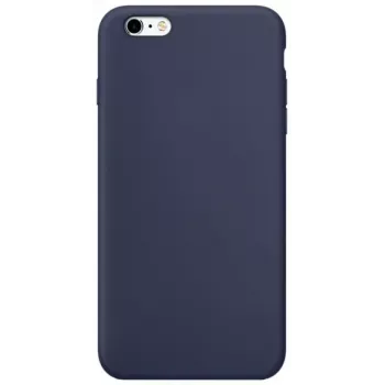 Evelatus Funda de silicona para Apple iPhone 6/6s azul medianoche
