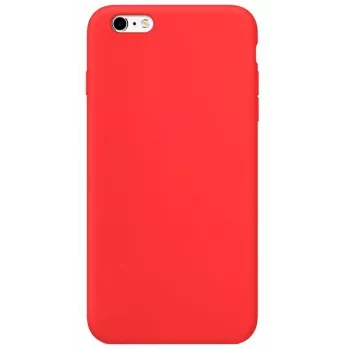 Evelatus Funda de silicona Nano para Apple iPhone 6/6s Soft Touch TPU roja