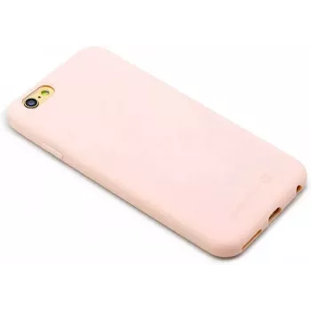 EVELATUS Funda de silicona Nano para Apple iPhone 6/6s Soft Touch TPU rosa arena