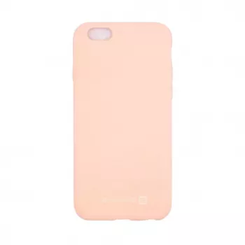 EVELATUS Funda de silicona Nano para Apple iPhone 6/6s Soft Touch TPU rosa arena