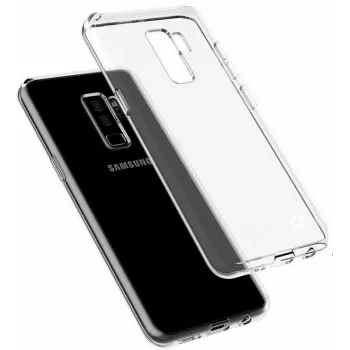 Evelatus Funda de silicona transparente para Samsung Galaxy S9 Plus 1,5 mm TPU