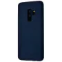 Evelatus Funda de silicona para Samsung Galaxy S9 Plus azul medianoche