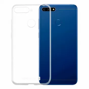 Evelatus Funda de silicona transparente para Huawei Y6 2018 1,5 mm TPU