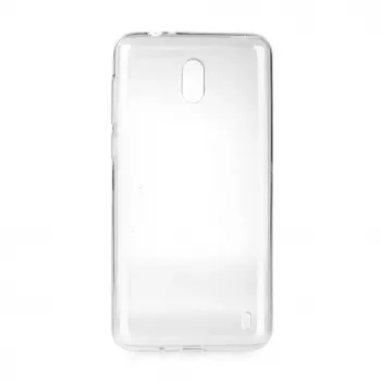 EVELATUS Funda de silicona para Nokia 1 (2018) 1,5 mm TPU transparente