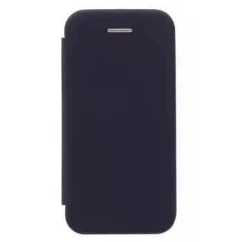 Evelatus Funda tipo libro para Apple iPhone 5/5s/SE negra