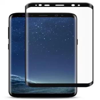 Evelatus Samsung Galaxy S8 Plus G955 2.5D Full Cover Japan Glue Glass Anti-Static Protector de pantalla