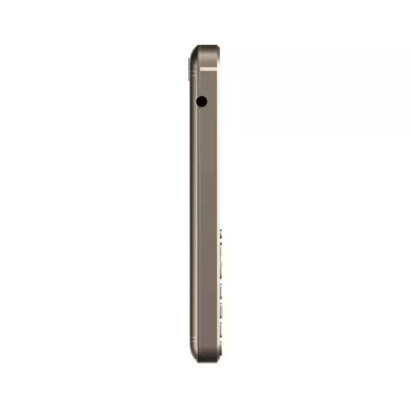 Evelatus Tron GLD teléfono básico Dual SIM, dorado