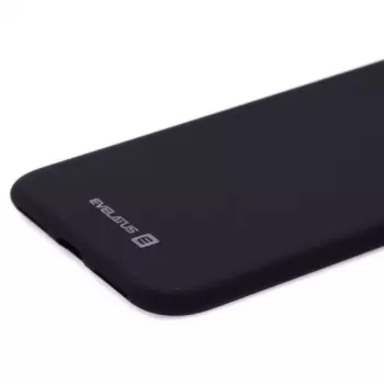 Evelatus Funda de silicona Nano para Apple iPhone Xs MAX Soft Touch TPU negra