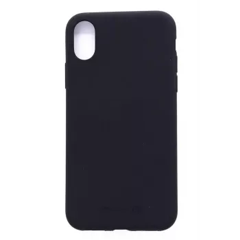 Evelatus Funda de silicona Nano para Apple iPhone Xs MAX Soft Touch TPU negra