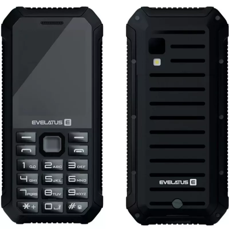 Evelatus Samson DS Black Black Teléfono móvil