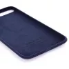 Evelatus Funda de silicona Premium Soft Touch para Apple iPhone 7 Plus/8 Plus azul medianoche