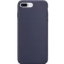 Evelatus Funda de silicona Premium Soft Touch para Apple iPhone 7 Plus/8 Plus azul medianoche