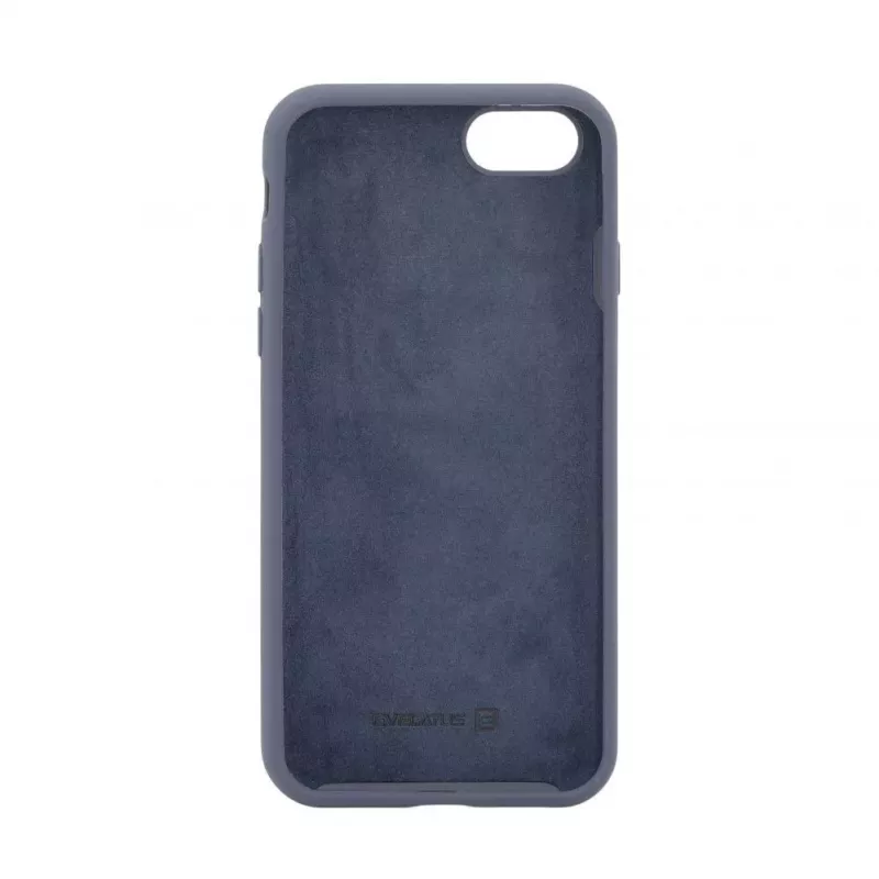 EVELATUS Funda de silicona Premium Soft Touch para Apple iPhone 7/8/SE2022 azul medianoche