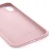 Evelatus Funda de silicona Premium Soft Touch para Apple iPhone X rosa arena