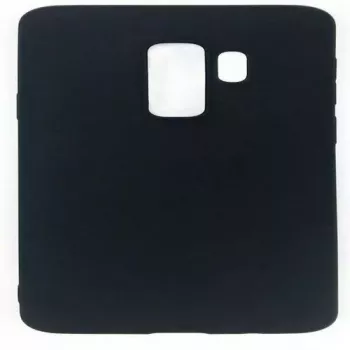 Evelatus Funda de silicona Premium Soft Touch para Samsung Galaxy S9 Plus negra