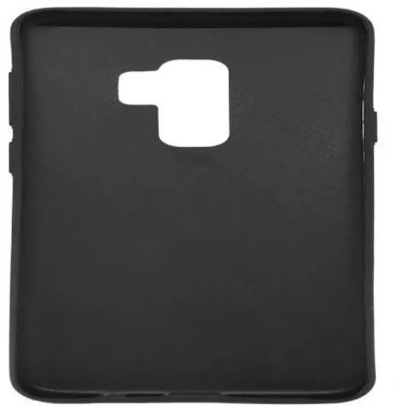 Evelatus Funda TPU con placa metálica para soporte magnético de móvil para Samsung Galaxy S9 Plus, negra