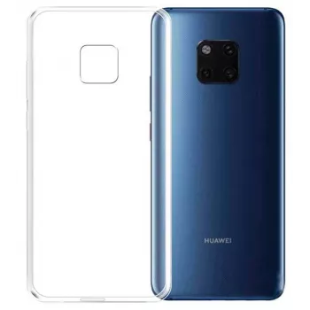 Evelatus Funda de silicona transparente Clear de 1,5 mm TPU para Huawei Mate 20 Pro