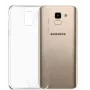 Evelatus Funda de silicona transparente Clear de 1,5 mm TPU para Samsung Galaxy J6 Plus